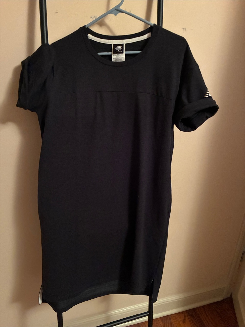 New Balance Black Short Sleeve dress with pockets